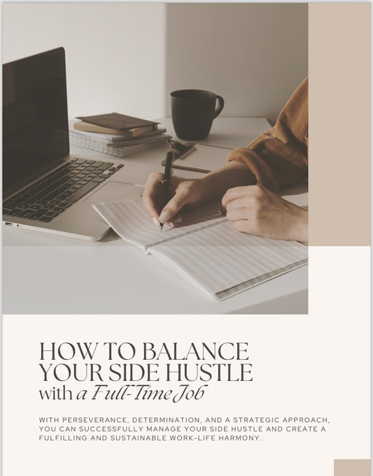 How To Balance Your Side Hustle