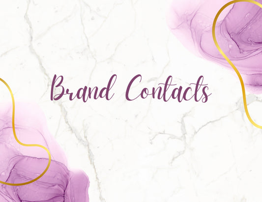 Brand contacts